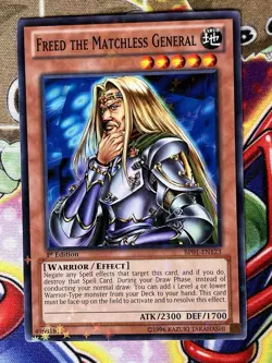 Yugioh Freed The Matchless General BP01-EN123 Starfoil Single - Image 1