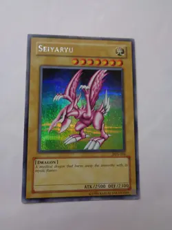 Seiyaryu DDS-004 (Secret Rare Unlimited, Excellent) Yugioh: Dark Duel Stories - Image 1