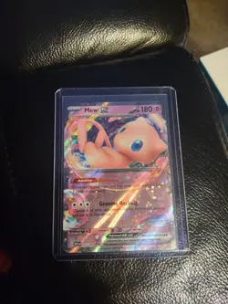 Pokemon TCG Mew EX 151/165 Double Rare 151 Scarlet & Violet Holo Card SV - Image 1