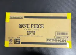 One Piece CARD GAME OP-14 The Azure Sea's Seven Japanese Case New Sealed - Image 3