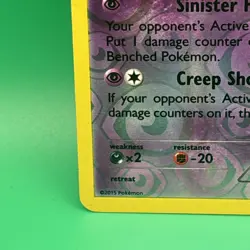 Pokemon Gengar Reverse Holo Card XY Breakthrough LP #60/162 - Image 5