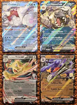 ✨x4 EX Cards✨ Pokemon | Destined Rivals | Holo | 104 | 150 | 139 | 065 - Image 1