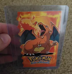 Pokemon Topps Vintage TV Cards Charizard Die-Cut Puzzle LOT 19 Cards (4 Holo) - Image 5