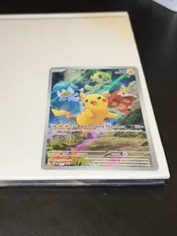Pikachu #27 Promo Card Pokemon TCG Black Star Promo Paldea Evolved Promo - Image 1
