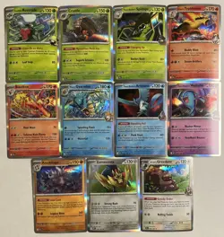 Pokemon TCG 11 Card Destined Rivals Holo Lot No Duplicates Gyarados Articuno +++ - Image 1
