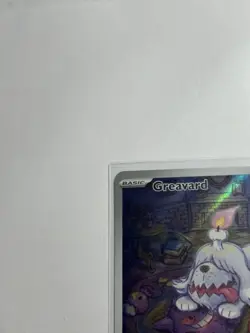 Pokemon TCG Greavard Illustration Rare Card 214/198 Scarlet & Violet Base Set M - Image 2