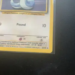 Dratini 26/102 Pokemon Cards WOTC TCG: Base Set 1999 Normal Standard - Image 3