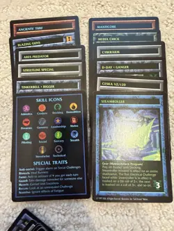 Shadowrun CCG Lot of 225 Unplayed Cards FASA 1997 TCG Limited Starters - Image 4