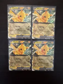 Pikachu EX 2025 Prismatic Evolutions Double Rare Pokemon Card 028/131 (NM) - Image 2