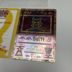 Ancient Mew Pokemon Movie Promo Card 2000 Holo NM LP Promotional - Image 2