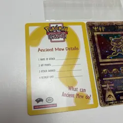 Ancient Mew Pokemon Movie Promo Card 2000 Holo NM LP Promotional - Image 5
