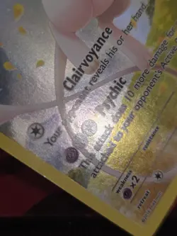 Mew XY110 X&Y Black Star Promo Full Art Holo Pokemon Card - Image 4