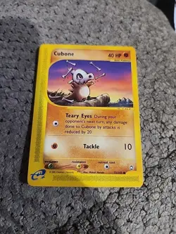 CUBONE - 72/147 - Aquapolis - Common - Pokemon Card - Lp - Image 1
