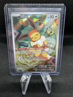 Pokemon Card TCG Eevee 173 SVP Promo Prismatic Evolutions - Image 1