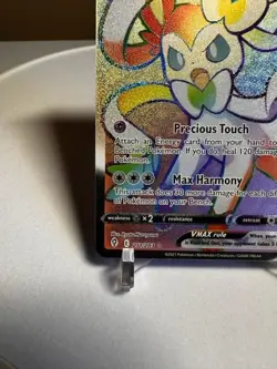 Pokemon Sylveon VMAX TCG Rainbow Secret Rare Card 211/203 Evolving Skies Rare - Image 5