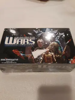 New WARS Trading Card Game Box Of 36 Booster Packs Of 15 Cards - Image 1