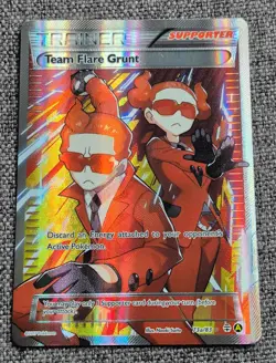73a/83 Team Flare Grunt Premium Trainer XY Collection Pokemon card NM - Image 1