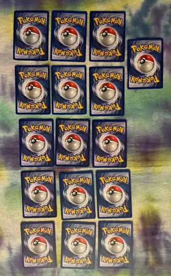 Lot of 16 Pokemon 1999 Cards (7 from set #102, 4 from set #62, 5 from set #64) - Image 4