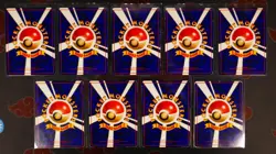 NM/HP Japanese COMPLETE Pokemon VENDING SERIES-1 Blue 36-Card Set Glossy Machine - Image 5