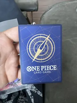 One Piece CCG Shanks OP01-120 Secret Rare English Card Near Mint Condition - Image 3