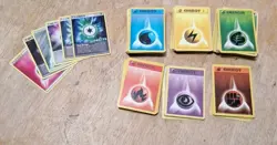POKEMON Lot 174 Trainer Cards & 130 Energy Card Lot Various Sets - Image 3
