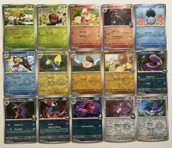 Pokemon TCG 19 Card Destined Rivals Reverse Holo Lot No Duplicates Sneasel +++ - Image 1