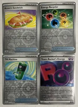 Pokemon TCG 19 Card Destined Rivals Reverse Holo Lot No Duplicates Sneasel +++ - Image 2
