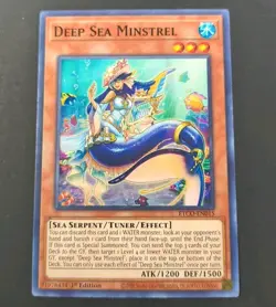 Yu-Gi-Oh! Deep Sea Minstrel Common Card ETCO-EN015 1st Edition - Image 1