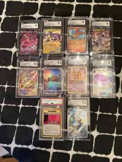 Pokemon CGC Graded 10 Card Lot All Grade 9-9.5 - Image 1