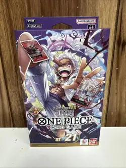 One Piece TCG Starter Deck EX: Gear 5 (ST21) -51 Cards, Sleeve IN Hand NEW - Image 2