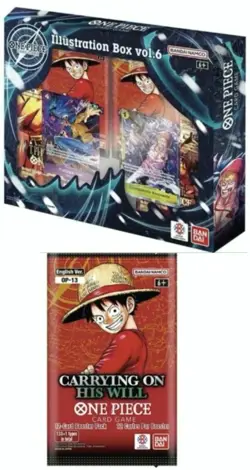 Bandai Trading Card Games One Piece Illustration Box Vol 6 PRESALE - Image 1