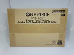One Piece Premium Card Collection Bandai Games Fest 23-24 English Sealed NEW - Image 1