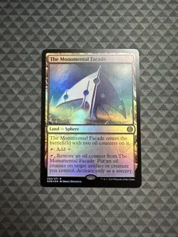 MTG The Monumental Facade #255/271 Foil Rare Phyrexia: All Will Be One (ONE) - Image 1