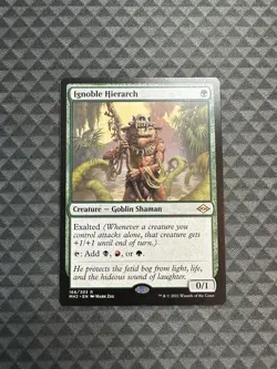 MTG Ignoble Hierarch #166/303 Rare Modern Horizons 2 (MH2) - Image 1