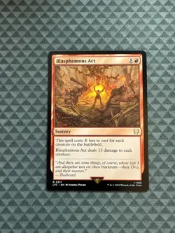 MTG Blasphemous Act #0211 Rare Commander: The Lord of the Rings (LTC) - Image 1