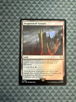 MTG Dragonskull Summit #0304 Rare Commander: The Lord of the Rings (LTC) - Image 1