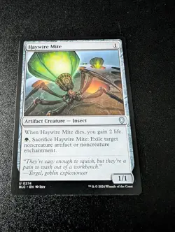 MTG Haywire Mite - Regular- The Brothers' War #199/287 - Image 1