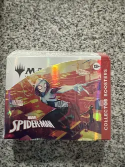 Magic The Gathering Spider-man Collector Booster Box SEALED! - Image 1