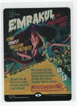 MTG Emrakul, the Promised End (Showcase) Innistrad Remastered NM - Image 1