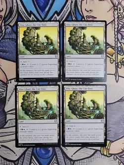 4x Vitu-Ghazi, the City-Tree - NM/M WOC MTG Magic - Image 1