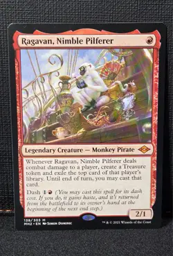 Ragavan, Nimble Pilferer (Non-Foil) - Modern Horizons 2 (MH2) MTG - #138 NM - Image 1