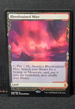 Bloodstained Mire (Non-Foil) - Zendikar Rising Expeditions (ZNE) MTG - #003 LP - Image 1