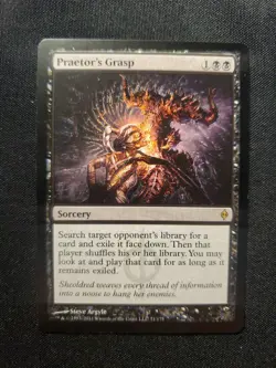 Praetor's Grasp New Phyrexia NM Regular Magic The Gathering MTG Tcg - Image 1