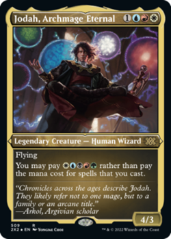 Mint/Near-Mint, English - 1 x MTG Jodah, Archmage Eternal - Foil Etched Double M - Image 1