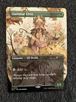 Magic MTG - Llanowar Elves - Secret Lair Countdown Encyclopedia Kit - Image 1