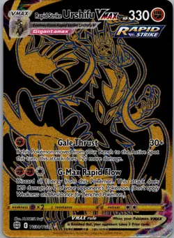 Rapid Strike Urshifu VMAX TG30/TG30 Brilliant Stars Trainer Gallery Pokemon NM - Image 1