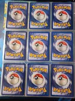 Pokemon Collection Binder Vintage Lot of Cards Holo Rares WoTC 1st Edition Etc - Image 5