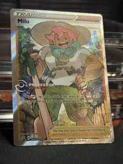 Professor Program Promo Pokemon Milo Rebel Clash 190/192 2020 Textured Full Art - Image 2