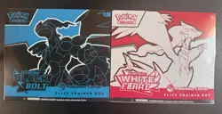 Pokemon Center Black Bolt and White Flare Elite Trainer Box Sealed ETB Bundle - Image 1