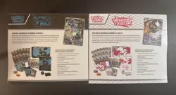 Pokemon Center Black Bolt and White Flare Elite Trainer Box Sealed ETB Bundle - Image 2